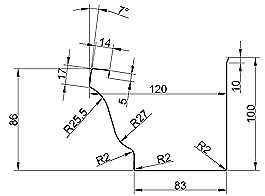 Водосточная система прямоугольного сечения