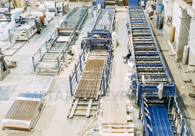 Собственное производство кровельных материалов