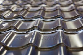 Временно приостановлено производство металлочерепицы
