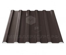 Профнастил МП20 окрашенный 0.40 мм Шоколадно-коричневый (RAL 8017)
